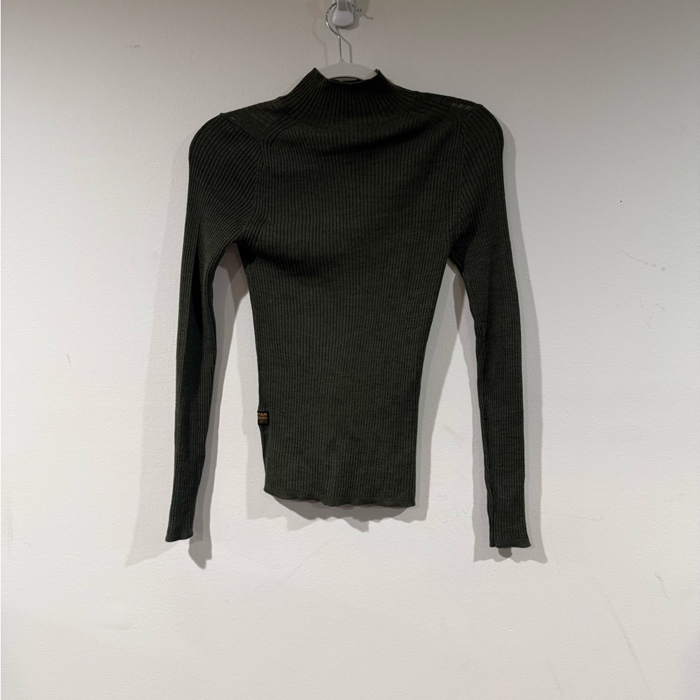 G-Star Rib Turtle Knitted Sweater - Picture 4 of 5